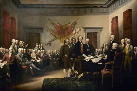 Declara de nondepende par John Trumbull